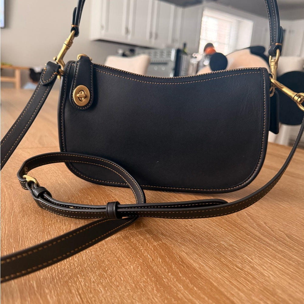 ONE DAY SALE ONLY The Coach Originals Swinger Leather Shoulder Bag
